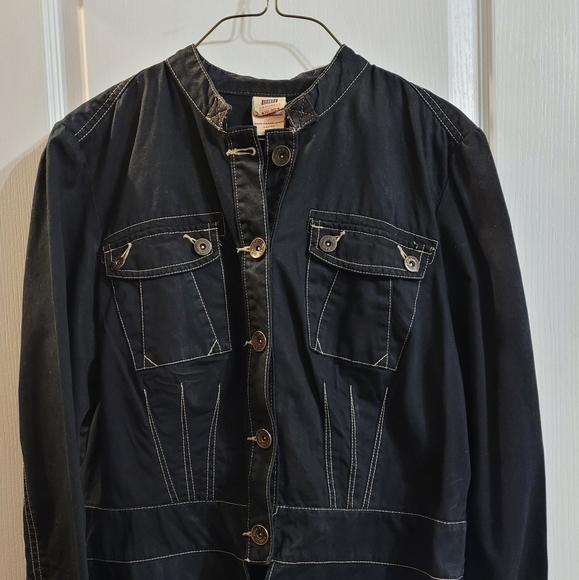 Vintage Faded Glory Denim Jacket Ladies Size 16 Made in Bangladesh - Picture 3 of 3